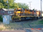 PNWR 3603 leads southbound Westsider